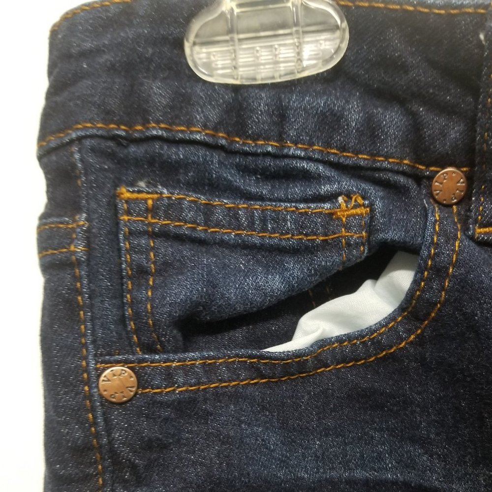 distressed VIP sz 9/10 women's jeans - Picture 3 of 9